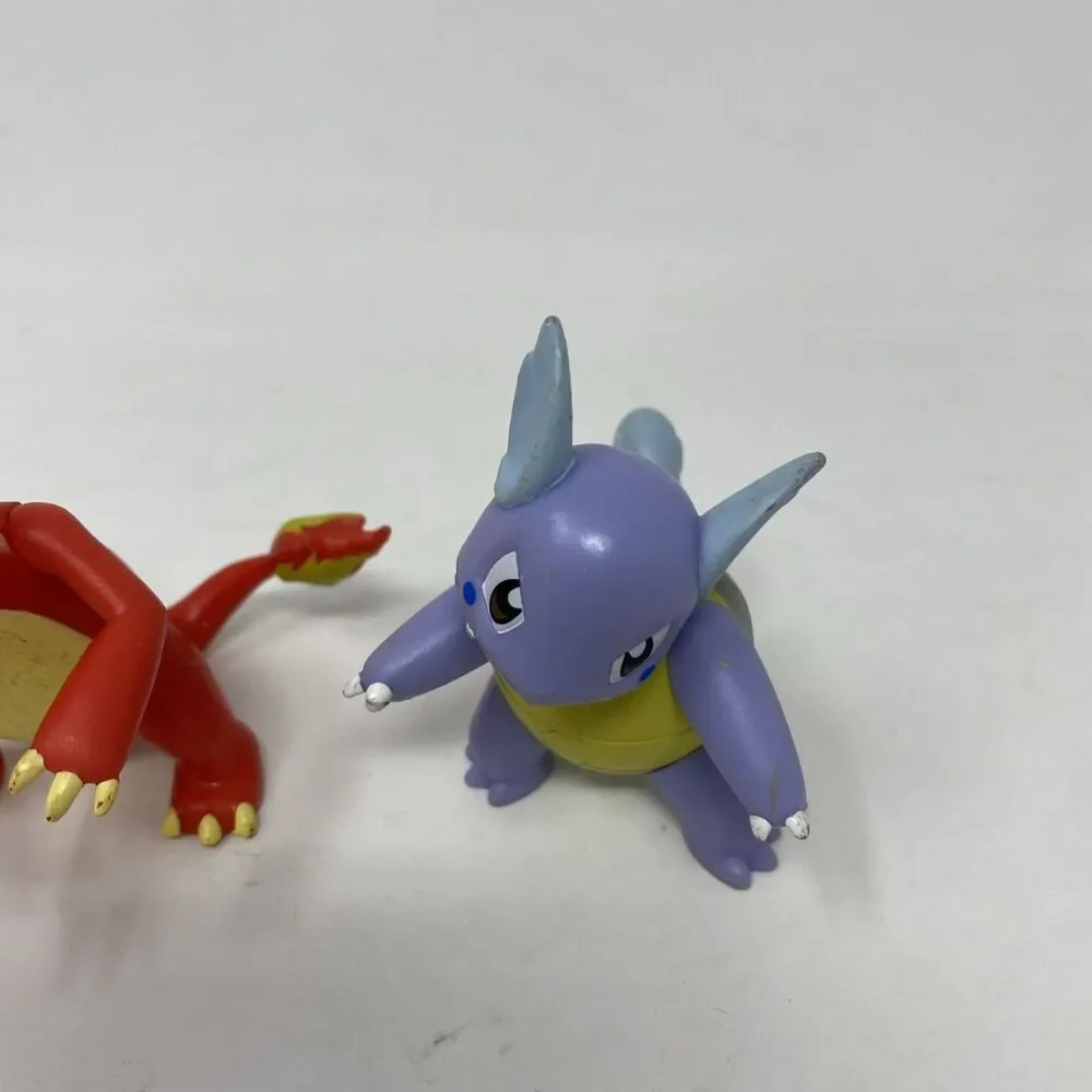 Pokemon Tomy Lot Of 3 Ivysaur, Charmeleon Vinyl Figures 2